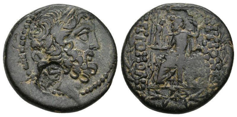 SYRIA. Antiochia. Ae (50/49 BC).
11.16 Gr. 25 mm.