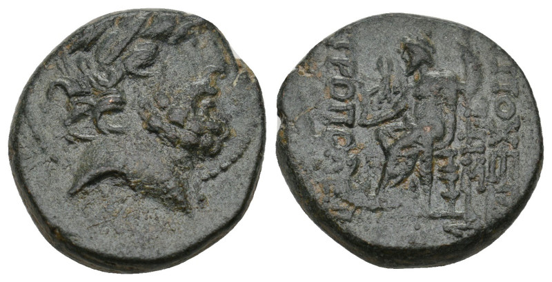 SYRIA. Antiochia. Ae (50/49 BC).
9.01 Gr. 21 mm.