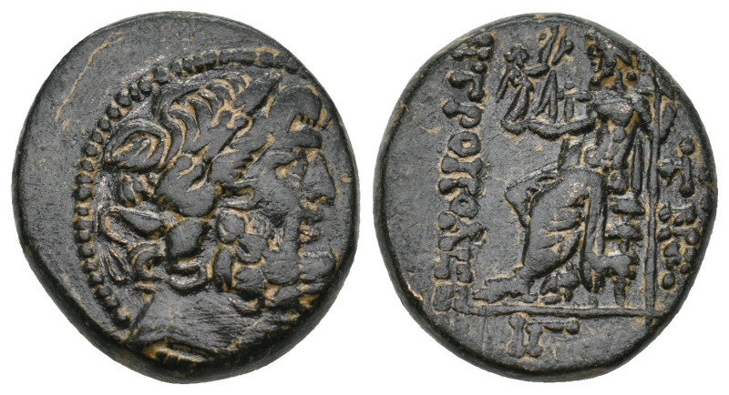 SYRIA. Antiochia. Ae (50/49 BC).
9.65 Gr. 20.8 mm.