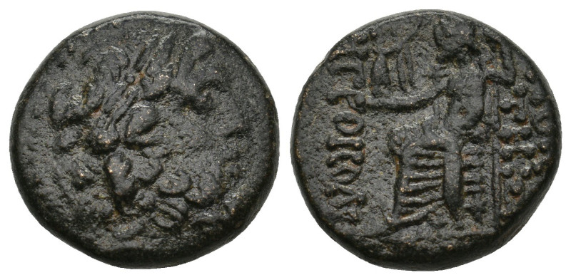 SYRIA. Antiochia. Ae (50/49 BC).
7.63 Gr. 18.8 mm.