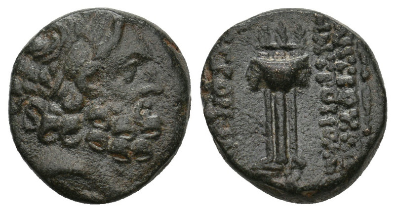 SYRIA. Seleucis and Pieria. Antioch. 1st century BC. Ae.
4.33 Gr. 15.8 mm.