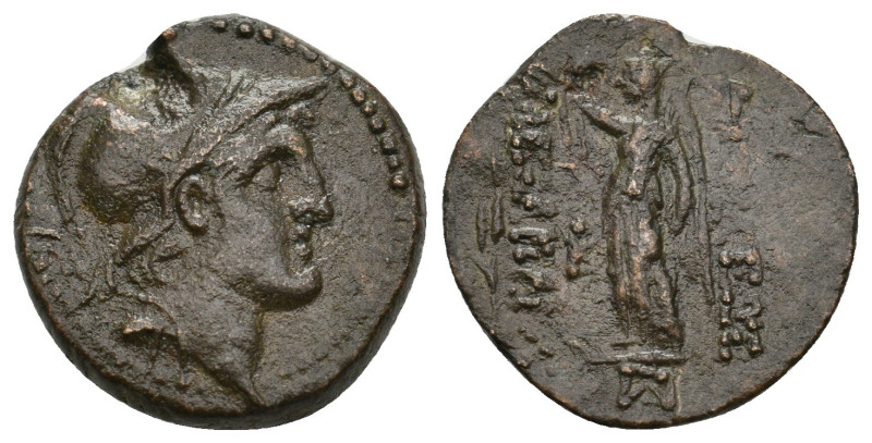 SELEUKID KINGS OF SYRIA. Antiochos I Soter, 281-261 BC.
5.18 Gr. 19.6 mm.