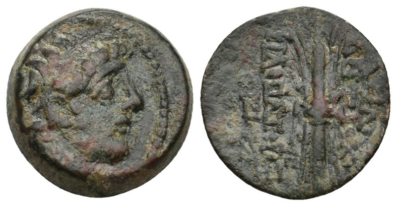 SELEUKID KINGDOM. Antiochos IX Eusebes Philopator (Kyzikenos) (114/3-95 BC). Ae....