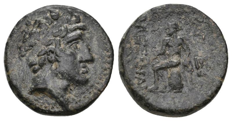 SELEUKID KINGDOM. Alexander I Balas (152-145 BC).
7.08 Gr. 19.1 mm.