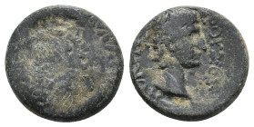 ASIA MINOR. Uncertain (Philippi?). Drusus (Caesar, 4 BC-23 AD). Ae.
2.58 Gr. 15.8 mm.
