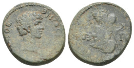 ASIA MINOR. Uncertain. Marcus Aurelius (Caesar, 139-161). Ae.
6.52 Gr. 21.4 mm.