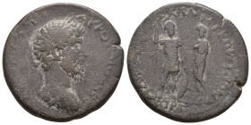 UNCERTAIN. Lucius Verus (161-169). Ae.
24.93 Gr. 34.5 mm.