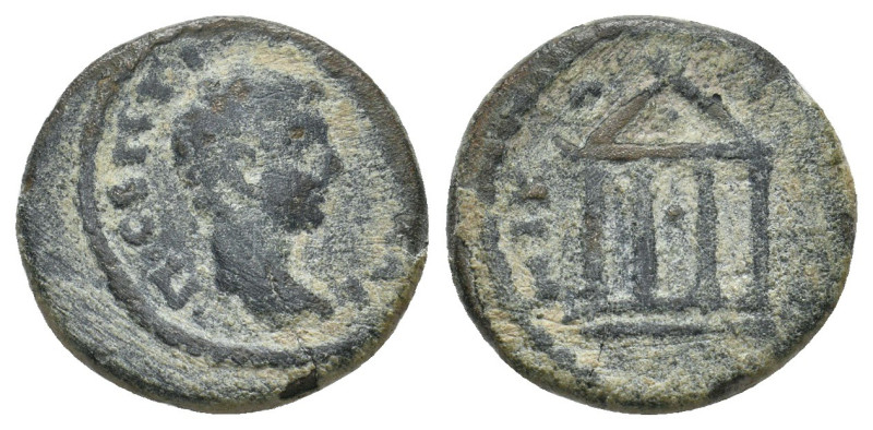 BITHYNIA. Nicaea. Geta. As Caesar, AD 198-209.
3.17 Gr. 16.8 mm.