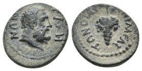 LYDIA. Sala. Pseudo-autonomous. Time of Trajan (98-117). Ae.
2.78 Gr. 16.7 mm.