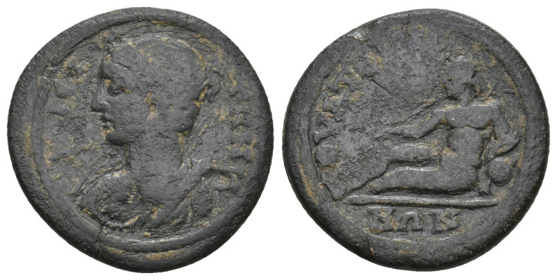 LYDIA. Thyateira. Pseudo-autonomous (2nd-3rd century AD). Ae.
6.33 Gr. 23.5 mm.