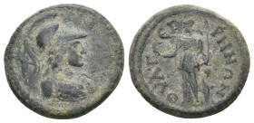 LYDIA. Thyateira. Pseudo-autonomous (2nd-3rd centuries). Ae.
4.88 Gr. 20.6 mm.