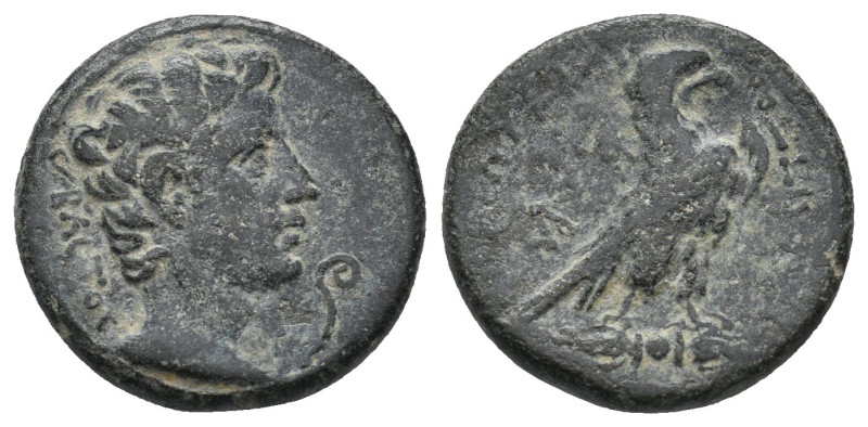 PHRYGIA. Amorium. Augustus (27 BC-14 AD). Ae.
5.89 Gr. 18.5 mm.