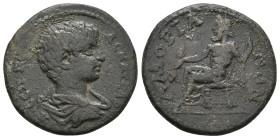 PHRYGIA. Amorium. Geta (Caesar, 198-209). Ae.
8.61 Gr. 26.2 mm.