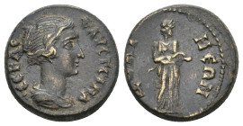 PHRYGIA. Docimeum. Faustina II (Augusta, 147-175). Ae.
4.07 Gr. 18 mm.