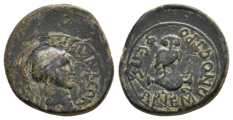 PHRYGIA. Synnada. Pseudo-autonomous. Time of Claudius (41-54). Ae.
5.09 Gr. 19....