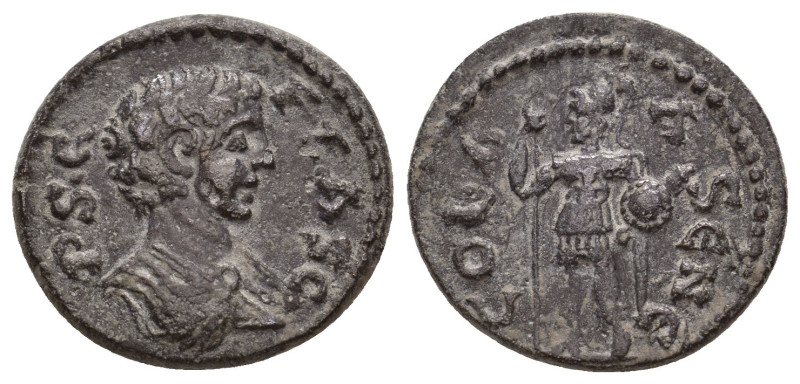 PISIDIA. Colbasa. Geta (Caesar, 198-208) Ae.
Extremely Rare.
4.27 Gr. 19.9 mm.