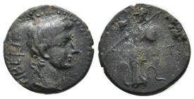 PAMPHYLIA. Side. Tiberius. (14-37 AD). Ae.
5.71 Gr. 19.6 mm.