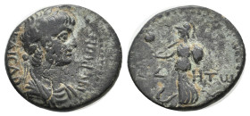 PAMPHYLIA. Side. Nero (54-68). Ae.
4.33 Gr. 18.7 mm.
