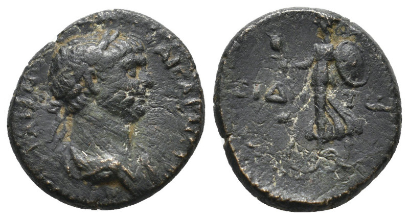 PAMPHYLIA. Side. Trajan (98-117). Ae.
4.51 Gr. 18.6 mm.