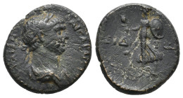 PAMPHYLIA. Side. Trajan (98-117). Ae.
4.51 Gr. 18.6 mm.