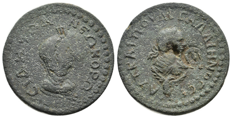 PAMPHYLIA. Side. Gallienus (253-268). Ae.
14.52 Gr. 30.4 mm.
