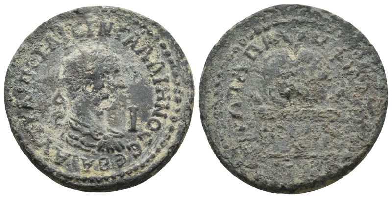 PAMPHYLIA. Side. Gallienus (253-268). Ae.
19.18 Gr. 30.3 mm.