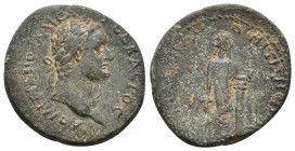 CARIA. Antioch. Domitian (81-96). Ae.
7.99 Gr. 25.9 mm.
