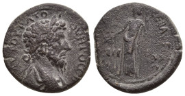 CILICIA. Anazarbus. Marcus Aurelius (161-180). Ae.
9.15 Gr. 23.2 mm.