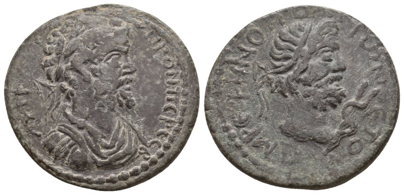 CILICIA. Irenopolis-Neronias. Septimius Severus, 193-211.
14.86 Gr. 31.7 mm.