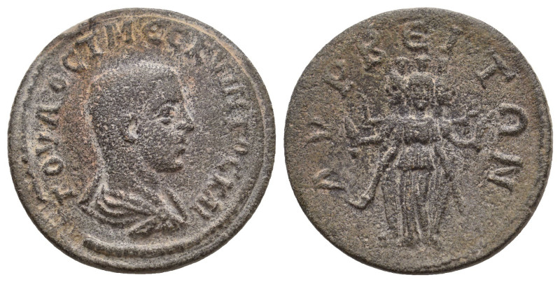 CILICIA. Lyrbe. Hostilian (Caesar, 250-251). Ae.
7.13 Gr. 24.2 mm.