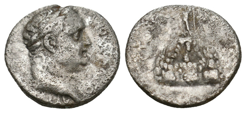 CAPPADOCIA. Caesarea. Vespasian, with Titus as Caesar (69-79). Drachm.
3.18 Gr....