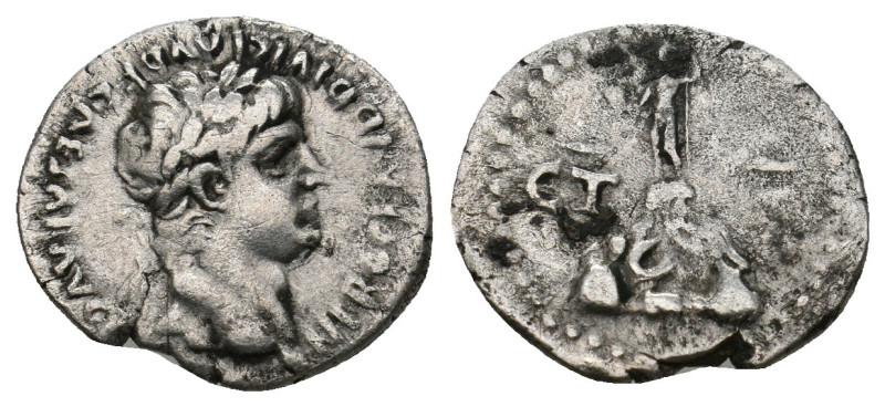 CAPPADOCIA. Caesarea. Nero (54-68). Hemidrachm.
1.62 Gr. 16.4 mm.