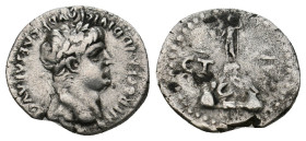 CAPPADOCIA. Caesarea. Nero (54-68). Hemidrachm.
1.62 Gr. 16.4 mm.