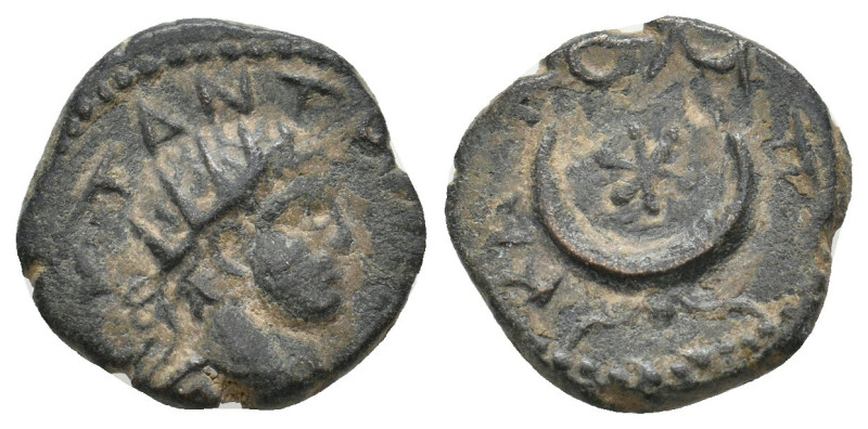 MESOPOTAMIA. Carrhae. Caracalla (198-217). Ae.
3.29 Gr. 16.3 mm.