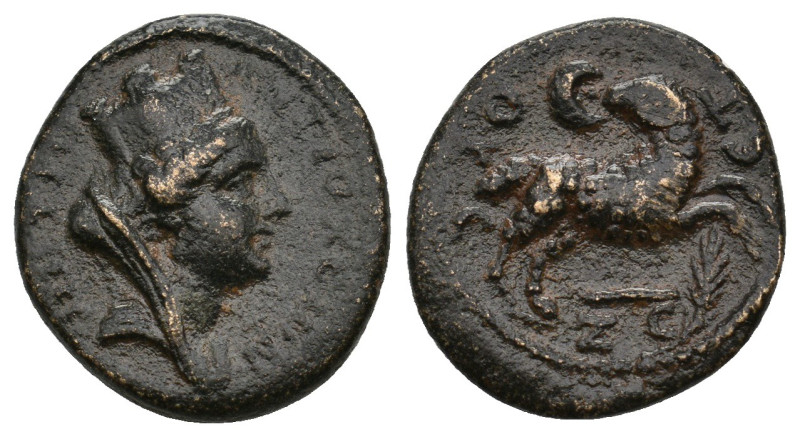 SYRIA. Seleucis and Pieria. Antioch. Pseudo-autonomous Time of Nero (54-68).Ae....