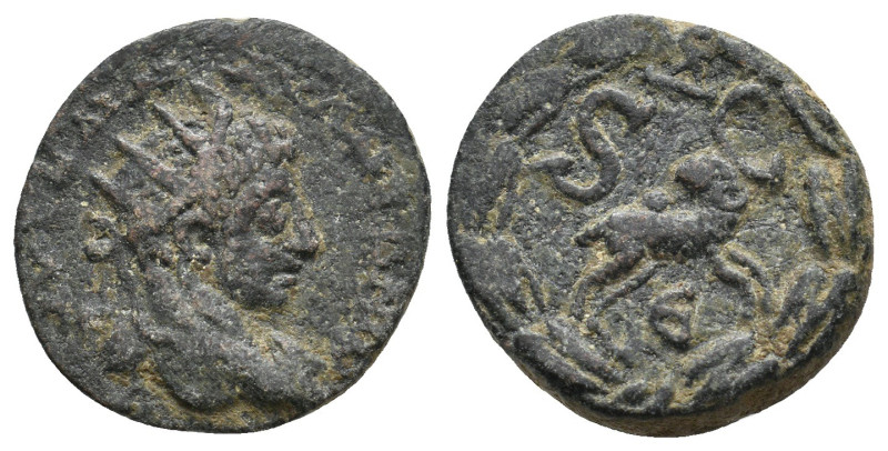 SYRIA. Seleucis and Pieria. Antioch . Elagabalus. AD 218-222. Ae.
5.57 Gr. 19.7...