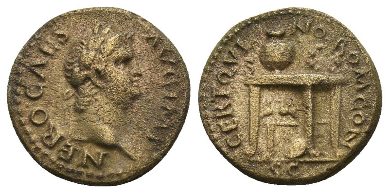 NERO (54-68). Semis. Rome.
3.36 Gr. 16.7 mm.