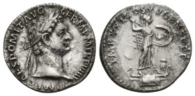 DOMITIAN (81-96). Denarius. Rome.
3.31 Gr. 18.5 mm.