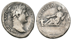 HADRIAN (117-138). Denarius. Rome. "Travel Series" issue.
3 Gr. 18.6 mm.
