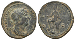 HADRIAN (117-138). As. Rome.
7.88 Gr. 24.8 mm.