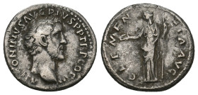 ANTONINUS PIUS (138-161). Denarius. Rome.
3.29 Gr. 17.9 mm.