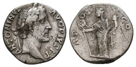 ANTONINUS PIUS (138-161). Denarius. Rome.
2.71 Gr. 15.6 mm.