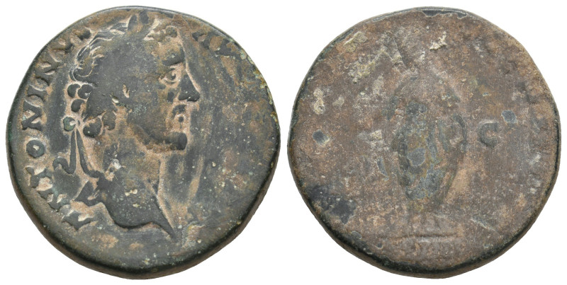 ANTONINUS PIUS (138-161). Sestertius. Rome.
23.24 Gr. 31.2 mm.