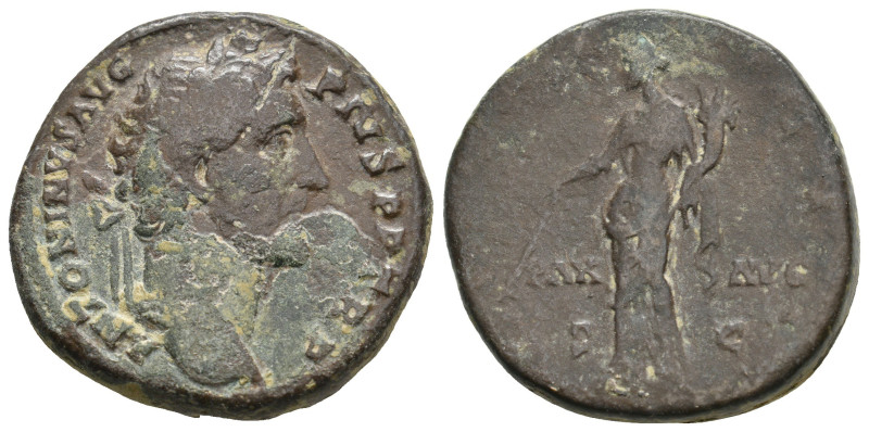 ANTONINUS PIUS (138-161). Sestertius. Rome.
24.41 Gr. 30.2 mm.