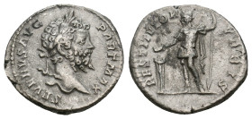 SEPTIMIUS SEVERUS (193-211). Denarius.
3.39 Gr. 18.1 mm.