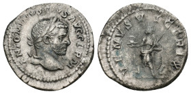 CARACALLA (198-217). Denarius.
2.13 Gr. 19.5 mm.