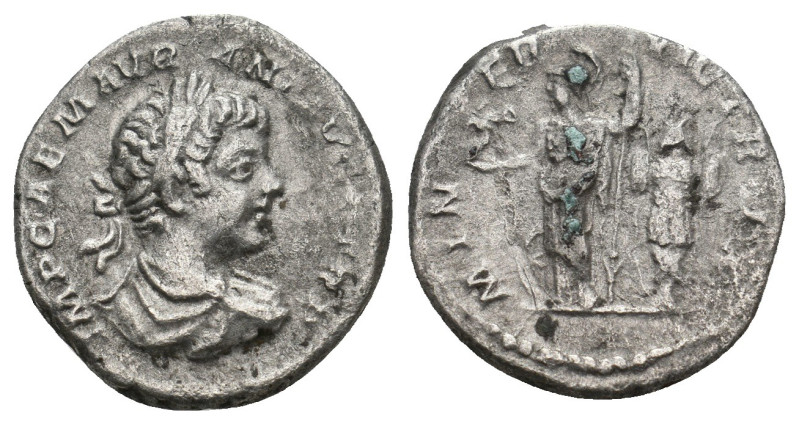 CARACALLA (198-217). Denarius. Rome.
3.08 Gr. 17.2 mm.