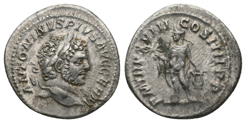 CARACALLA (198-217). Denarius. Rome.
3.23 Gr. 19.6 mm.,