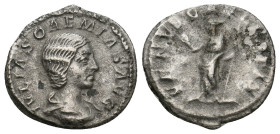 JULIA SOEMIAS (Augusta, 218-222). Denarius. Rome.
2.95 Gr. 19.2 mm.