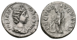 JULIA MAMAEA (Augusta, 222-235). Denarius.
3.7 Gr. 19.7 mm.